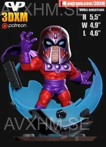 3DXM - Magneto Chibi