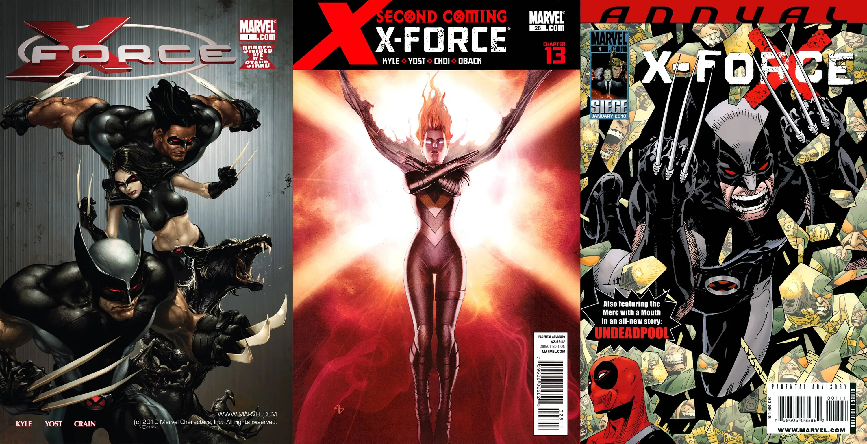 X-Force #1-28 + Annual (2008-2010) Complete