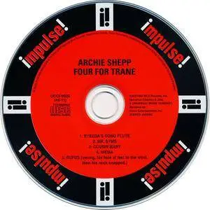 Archie Shepp - Four for Trane (1964) Japanese Remastered Reissue 2001