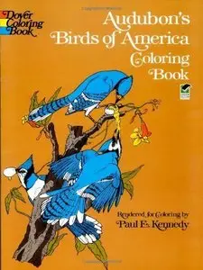 Audubon's Birds of America Coloring Book by Audubon, John James, Coloring Books (repost)