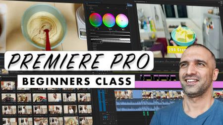 Premiere Pro Beginners Edit : Learn to Edit using a Cooking Video