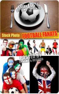 Football fanats - UHQ Stock Photo