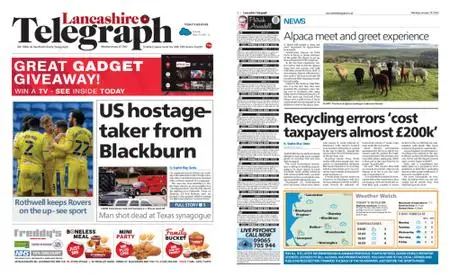 Lancashire Telegraph (Blackburn, Darwen, Hyndburn, Ribble Valley) – January 17, 2022