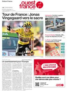 Ouest-France Édition France – 22 juillet 2022