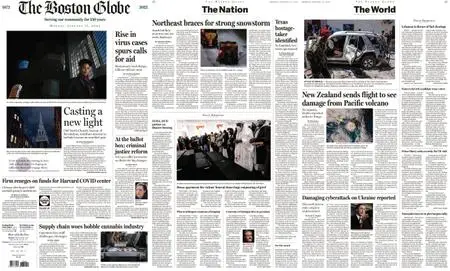 The Boston Globe – January 17, 2022