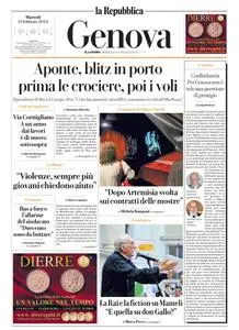 la Repubblica Genova - 13 Febbraio 2024
