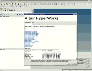 Altair HyperWorks Desktop 2022.0.1 Hotfix