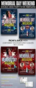 GraphicRiver Memorial Day Weekend Party Flyer Templates