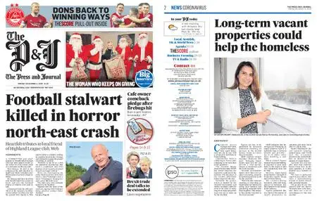 The Press and Journal Aberdeenshire – December 14, 2020