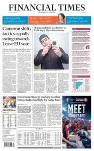Financial Times Europe  June 13 2016