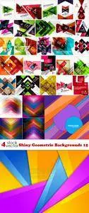 Vectors - Shiny Geometric Backgrounds 15