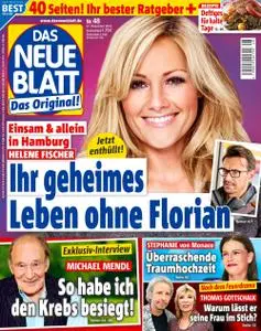 Das Neue Blatt – 21. November 2018