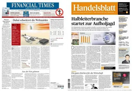 FinancialTimes Deutschland & Handelsblatt vom 27.11.2009