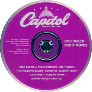 Bob Seger & The Silver Bullet Band - Night Moves (1976)