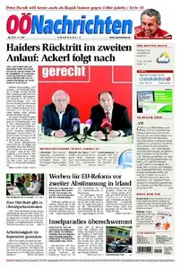 Oberoesterreichische Nachrichten vom 1. Oktober 2009