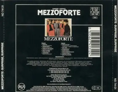Mezzoforte - Surprise,Surprise (1982) {ND 74131}