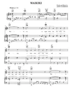 Waikiki - Andy Cummings (Piano-Vocal-Guitar)