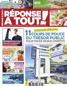 Réponse à Tout ! N.323 - Mai 2017