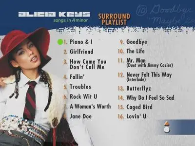 Alicia Keys - Songs In A Minor (2003) [DVD Audio]