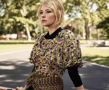 Haley Bennett by Gregory Harris for Dior