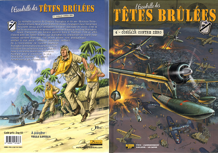 L'Escadrille des Têtes Brulées - Tome 4 - Corsair Contre Zéro