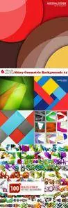 Vectors - Shiny Geometric Backgrounds 14