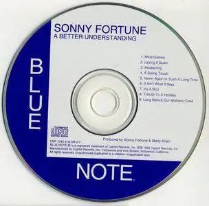 Sonny Fortune - A Better Understanding (1995) {Blue Note CDP 7243 8 32799 2 0}
