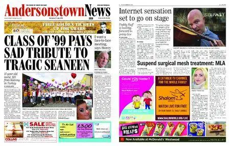 Andersonstown News – July 21, 2018