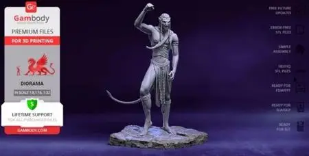 Gambody  Avatar  3D Print Model