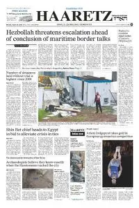 Haaretz English Edition - 22 August 2022