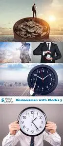 Photos - Businessman with Clocks 3