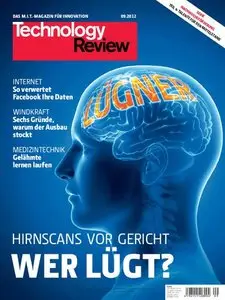 Technology Review Magazin Sept No 09 2012