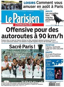 Le Parisien du Dimanche 2 Août 2015