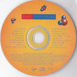 OMD - Universal (Virgin CDV 2807) (UK&EU 1996)