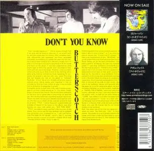 Butterscotch - Don’t You Know It’s Butterscotch (1970) [AIRAC-1691, Japan]