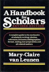 A Handbook for Scholars