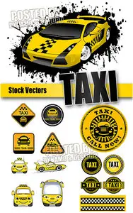 Taxi - Stock Vectors