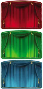 Theater Curtains Vector