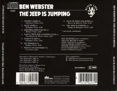 Ben Webster - The Jeep Is Jumping (1965) {Black Lion BLCD760147 rel 1990}