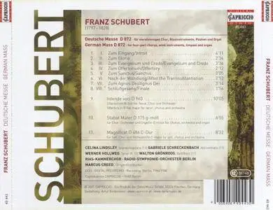 Schubert - Messen № 1-6, Deutsche Messe (2005) (Creed, Robev) (5CD Box Set)