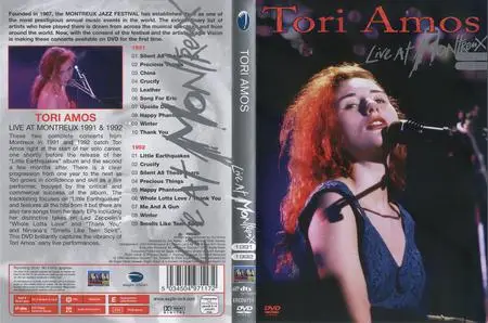 Tori Amos - Live at Montreux 1991 & 1992 (2008) 2CDs + DVD9