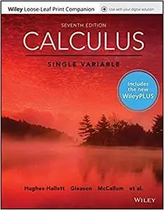 Calculus: Single Variable