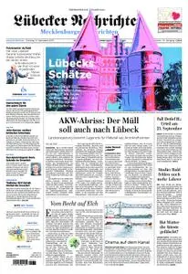 Lübecker Nachrichten Mecklenburg - 10. September 2019
