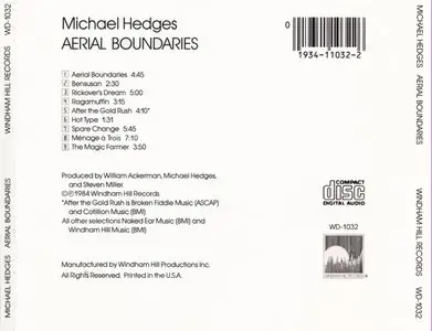 Michael Hedges - Aerial Boundaries (1984)