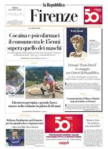 la Repubblica Firenze - 28 Ottobre 2023