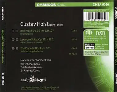 Sir Andrew Davis, BBC Philharmonic - Gustav Holst: Orchestral Works, Volume 2 (2011)