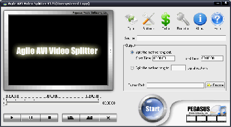 Agile AVI Video Splitter 1.9 