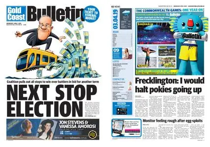 The Gold Coast Bulletin – April 03, 2019