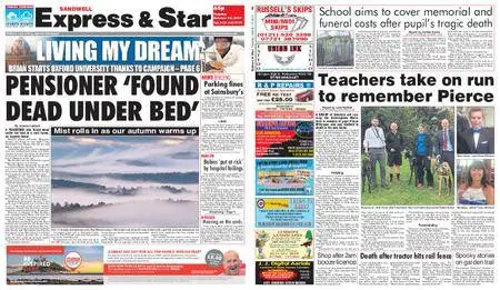 Express and Star Sandwell Edition – October 10, 2017