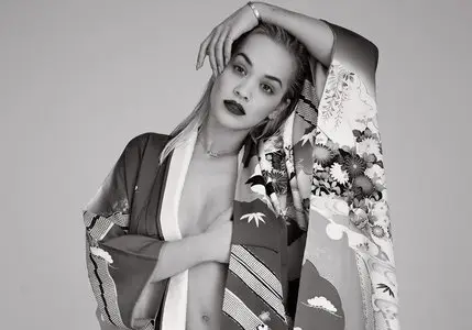 Rita Ora by Thomas Whiteside for Elle UK May 2014